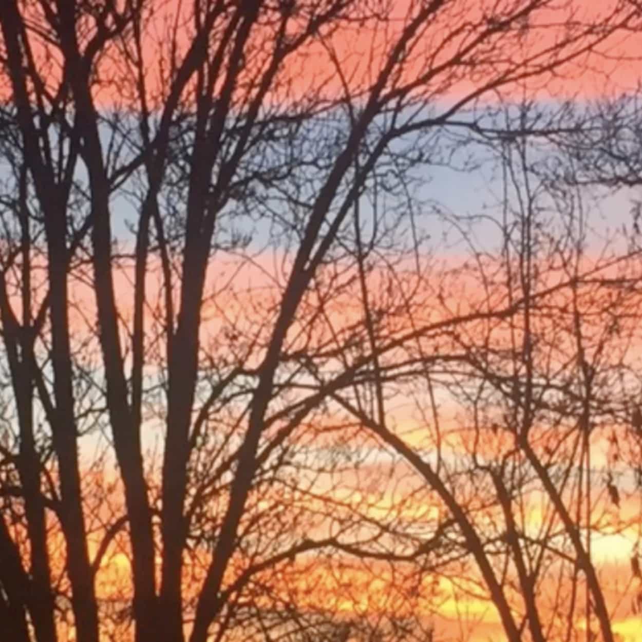 Taos New Mexico Sunset Pink Sky Lumos Center Meditation