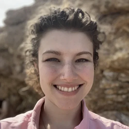 Cathy Rae Black near the Rio Pueblo de Taos